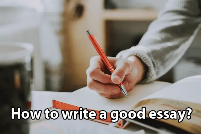 how to write a good essay for elementary students
