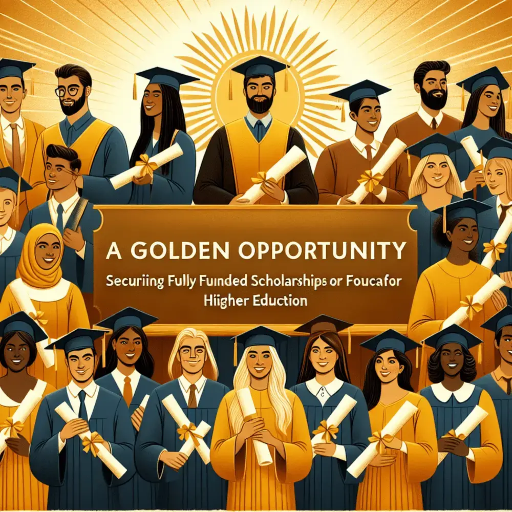 A Golden Opportunity: Securing Fully Funded Scholarships for Higher ...