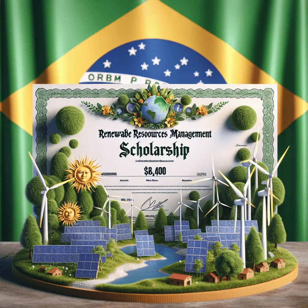 $8,400 Renewable Resources Management Scholarship Brazil, 2025 