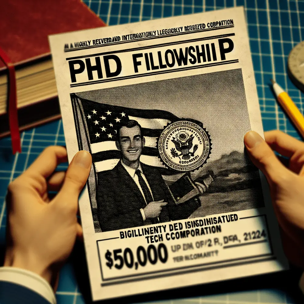 phd fellowship in usa