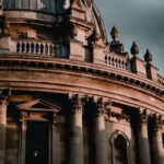 neoclassical building with dome