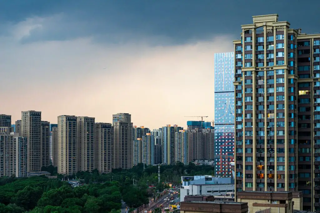 High-Rise Buildings in the City