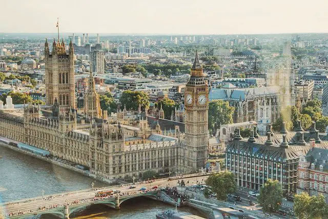 The Big Ben Tower In England