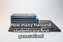 How many Harvard students are first generation?