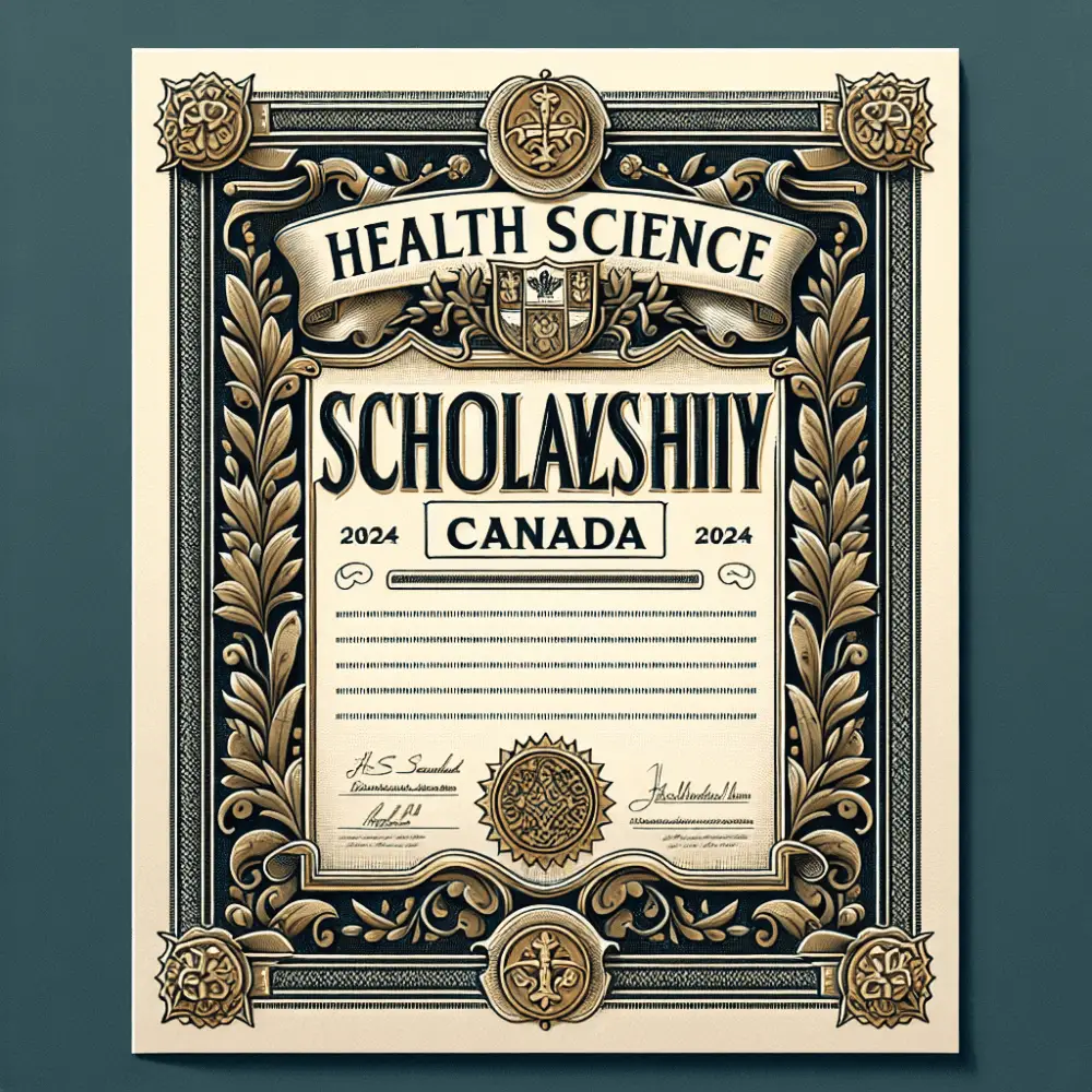 $1000 Health Science Achievement Scholarship 2024 Canada