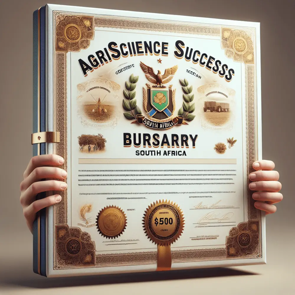 $1500 AgriScience Success Bursary South Africa 2024