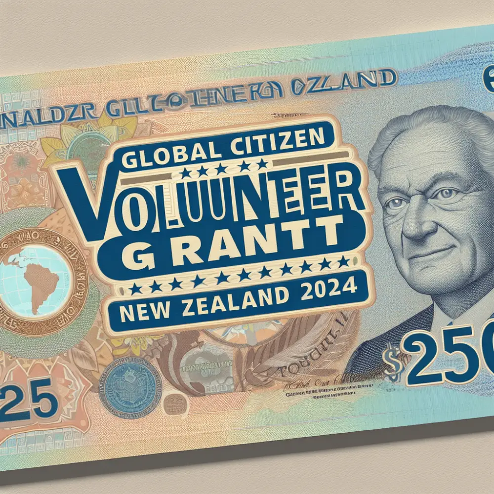 $250 Global Citizen Volunteer Grant New Zealand 2024