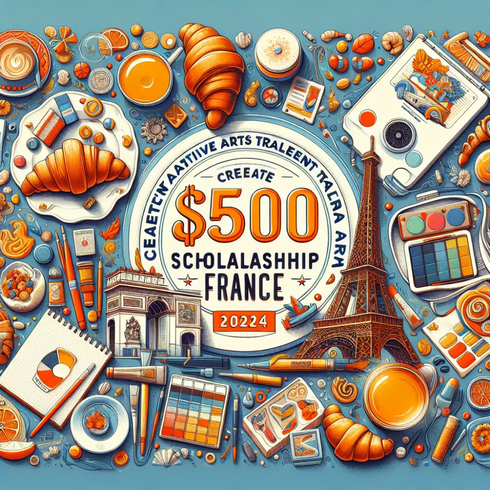 $2500 Creative Arts Talent Scholarship France 2024