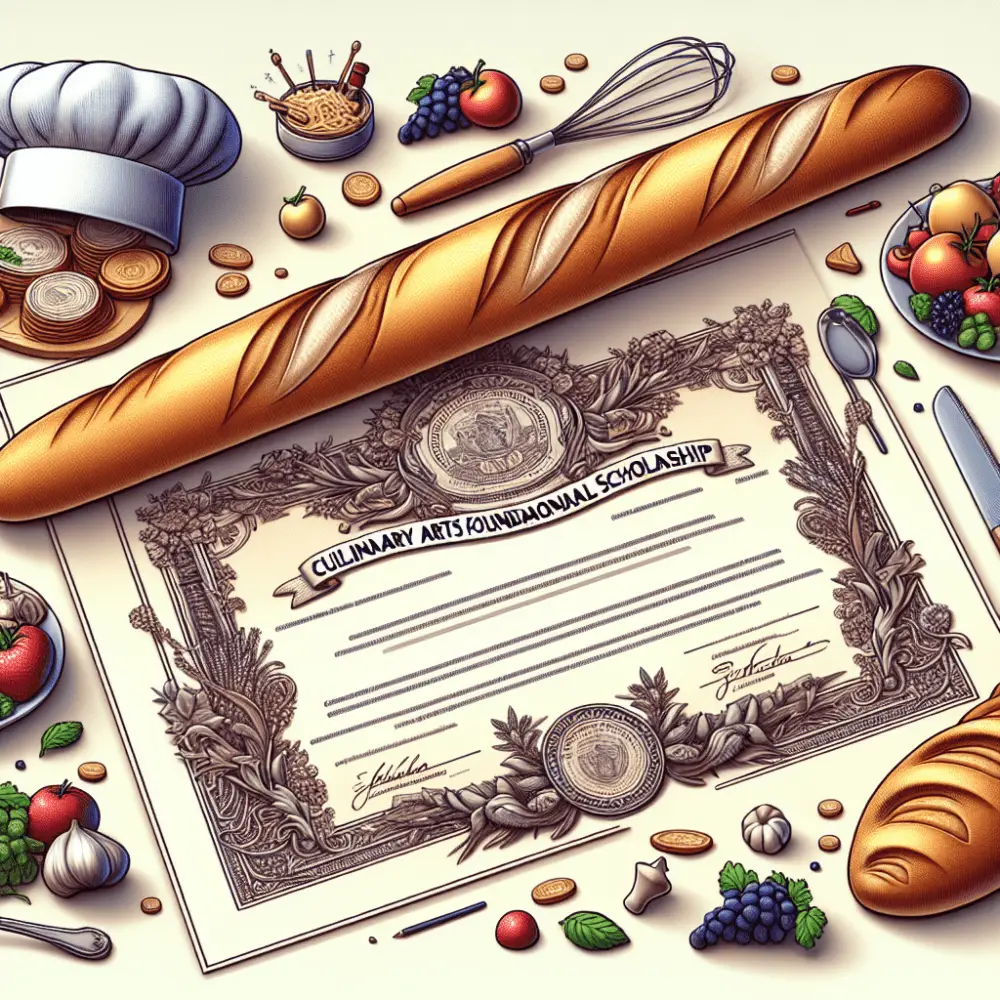 $3000 Culinary Arts Foundational Scholarship, France 2024
