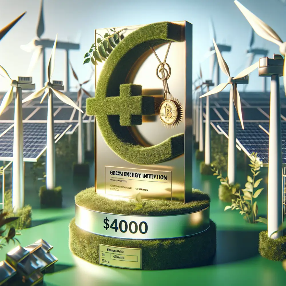 $4000 Green Energy Initiative Award Germany 2024