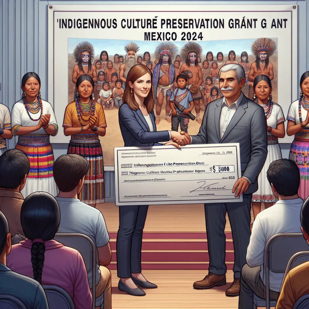 $500 Indigenous Culture Preservation Grant Mexico 2024