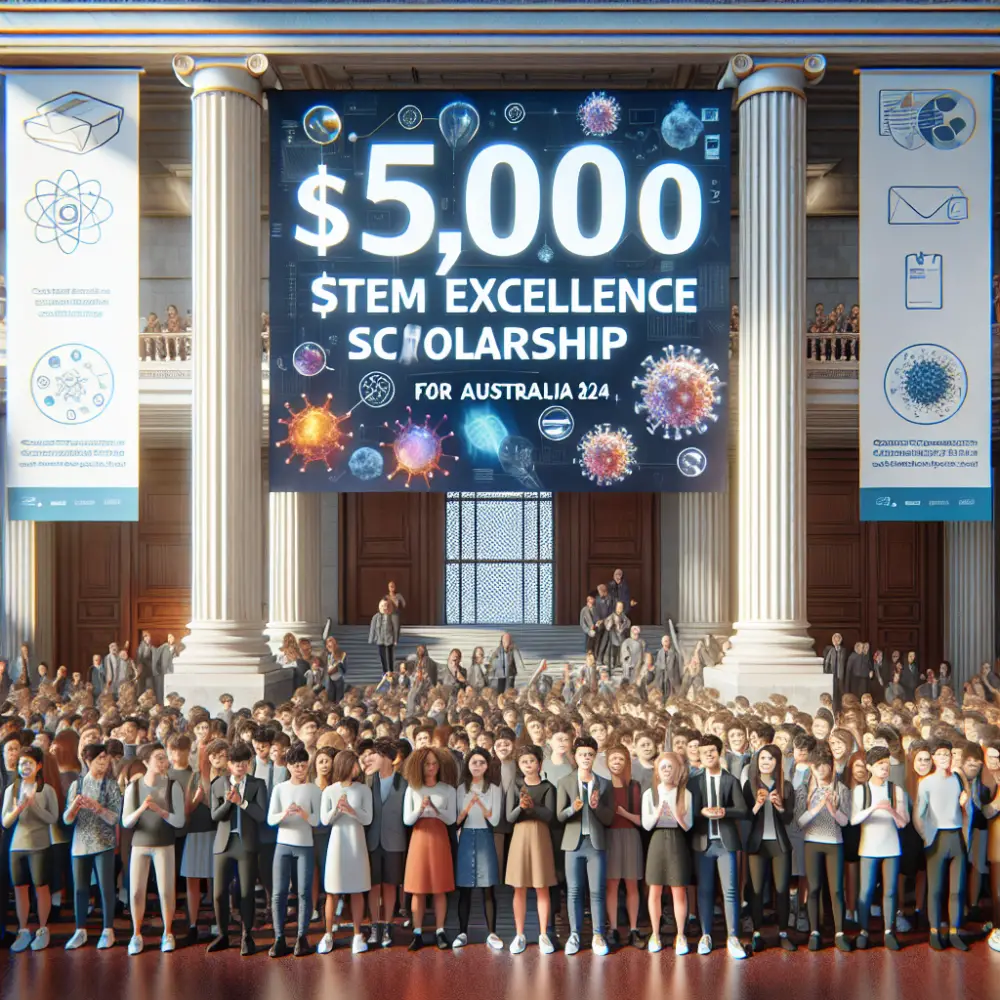 $5,000 STEM Excellence Scholarship, Australia 2024