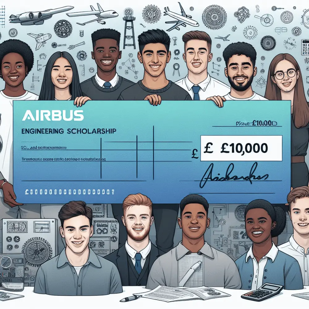 Airbus Engineering Scholarships UK granting £10000 to outstanding engineering students