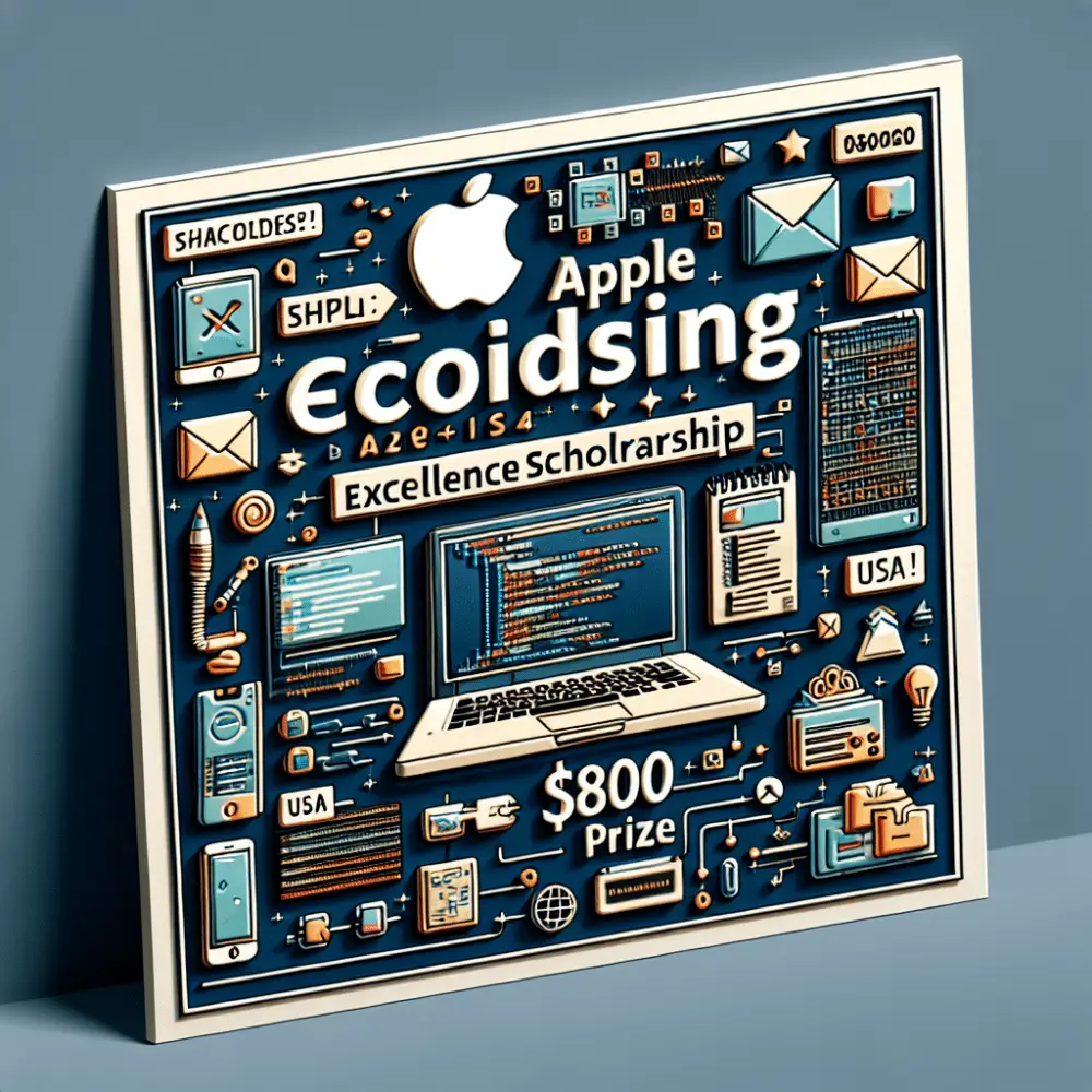 Apple Coding Excellence Scholarship USA 2024, $8000