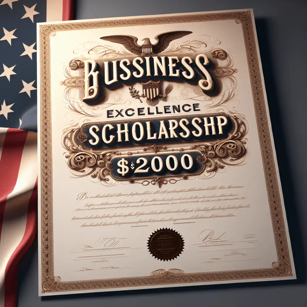 Business Excellence Scholarship