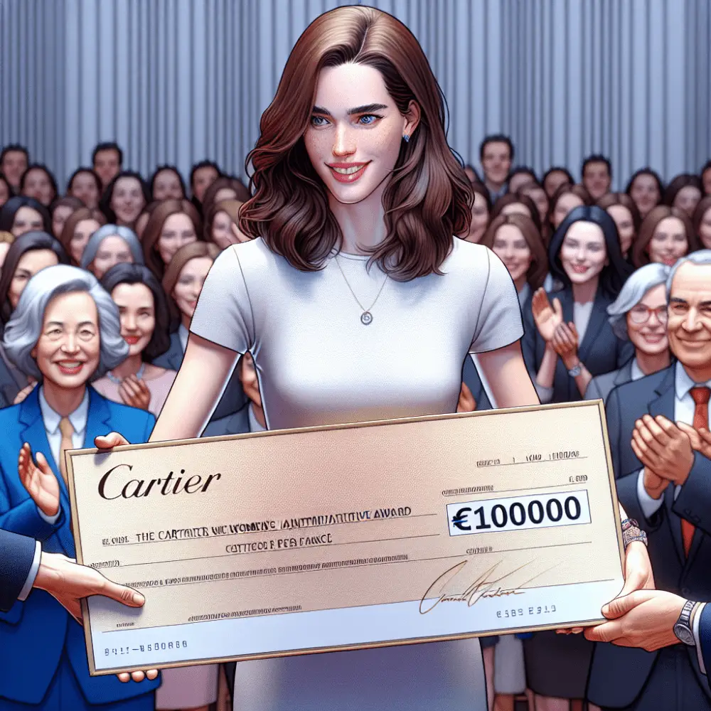 Cartier Women's Initiative Award of €100000 for Female Entrepreneurs from France