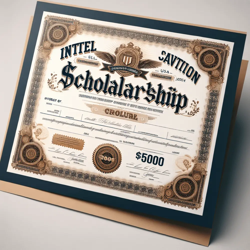 Intel Innovation Scholarship USA 2024 - $5000