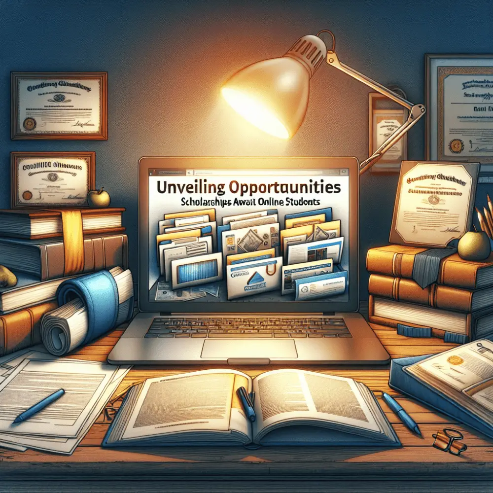 Unveiling Opportunities: Scholarships Await Online Students