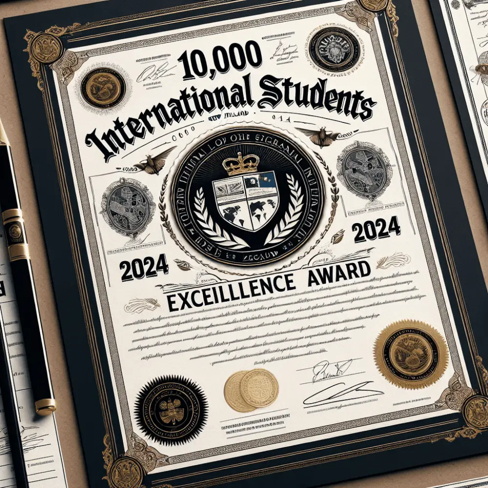 $10,000 International Students Excellence Award, New Zealand 2024