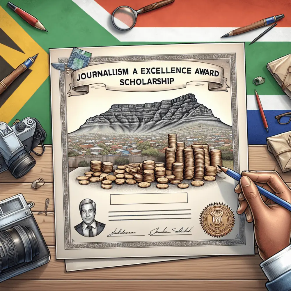 1500 Journalism Excellence Award Scholarship, South Africa 2024