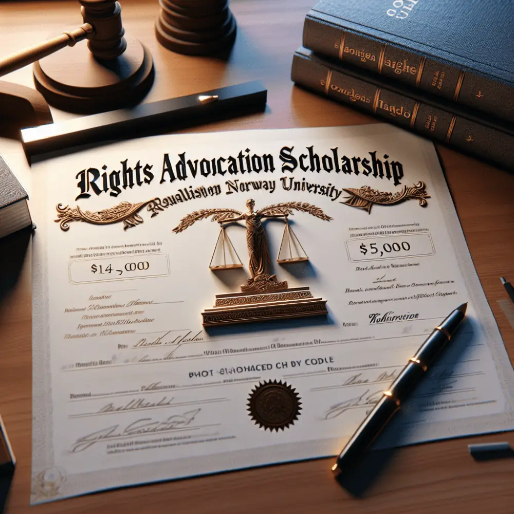 $15,000 Rights Advocacy Scholarship in Norway 2024