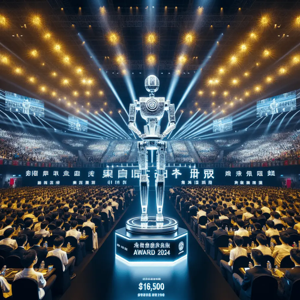 $16,500 Robotics Engineering Award China 2024