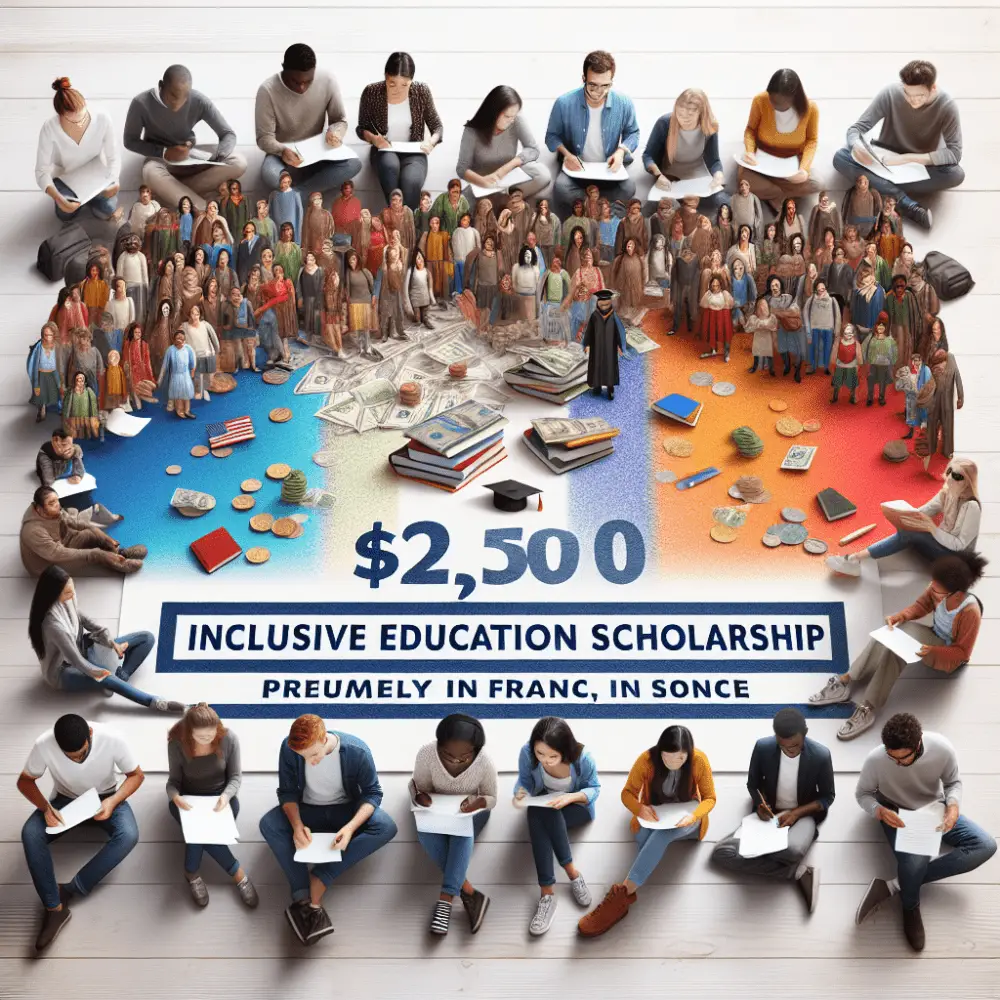 $2,500 Inclusive Education Scholarship, France 2024