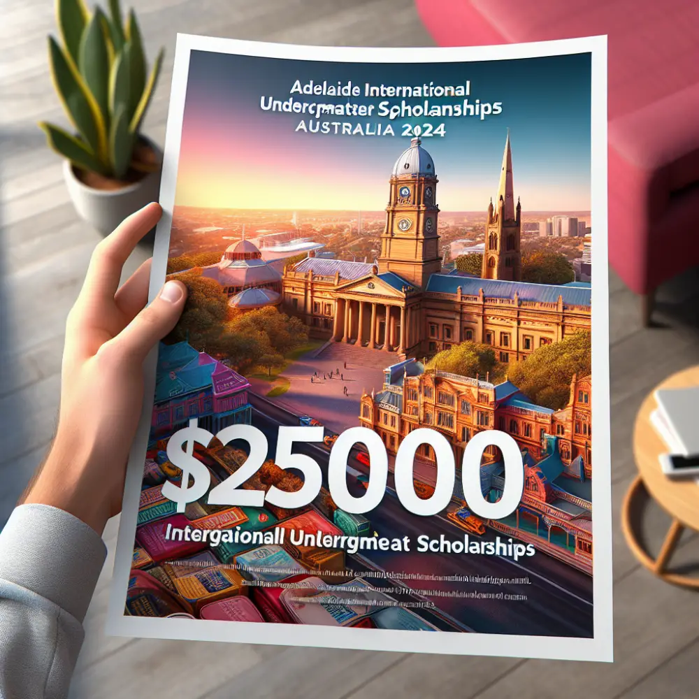 $25000 Adelaide International Undergraduate Scholarships, Australia 2024