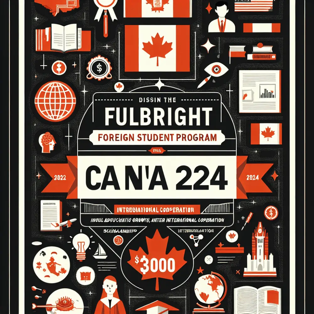 $3000 Fulbright Foreign Student Program, Canada 2024