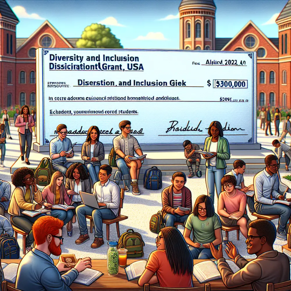 $30000 Diversity and Inclusion Dissertation grant USA, 2024