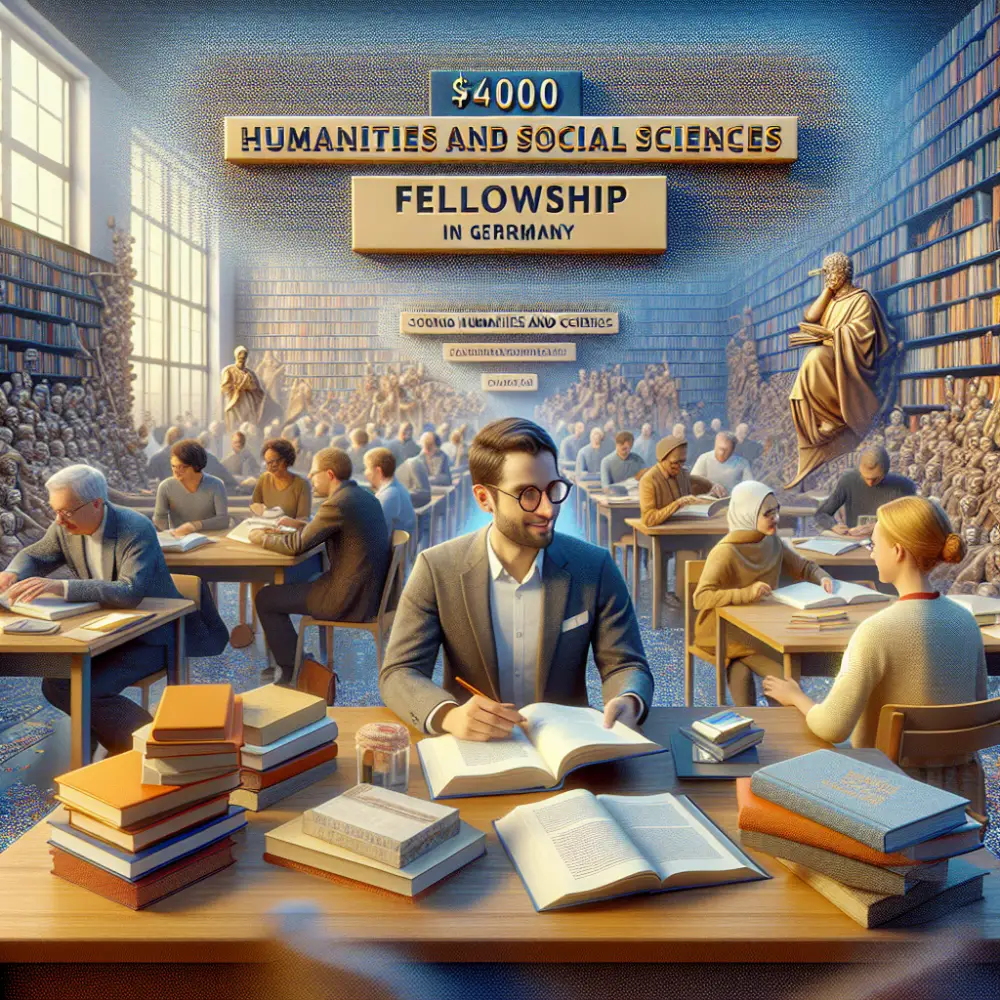 $4000 Humanities and Social Sciences Fellowship, Germany 2024