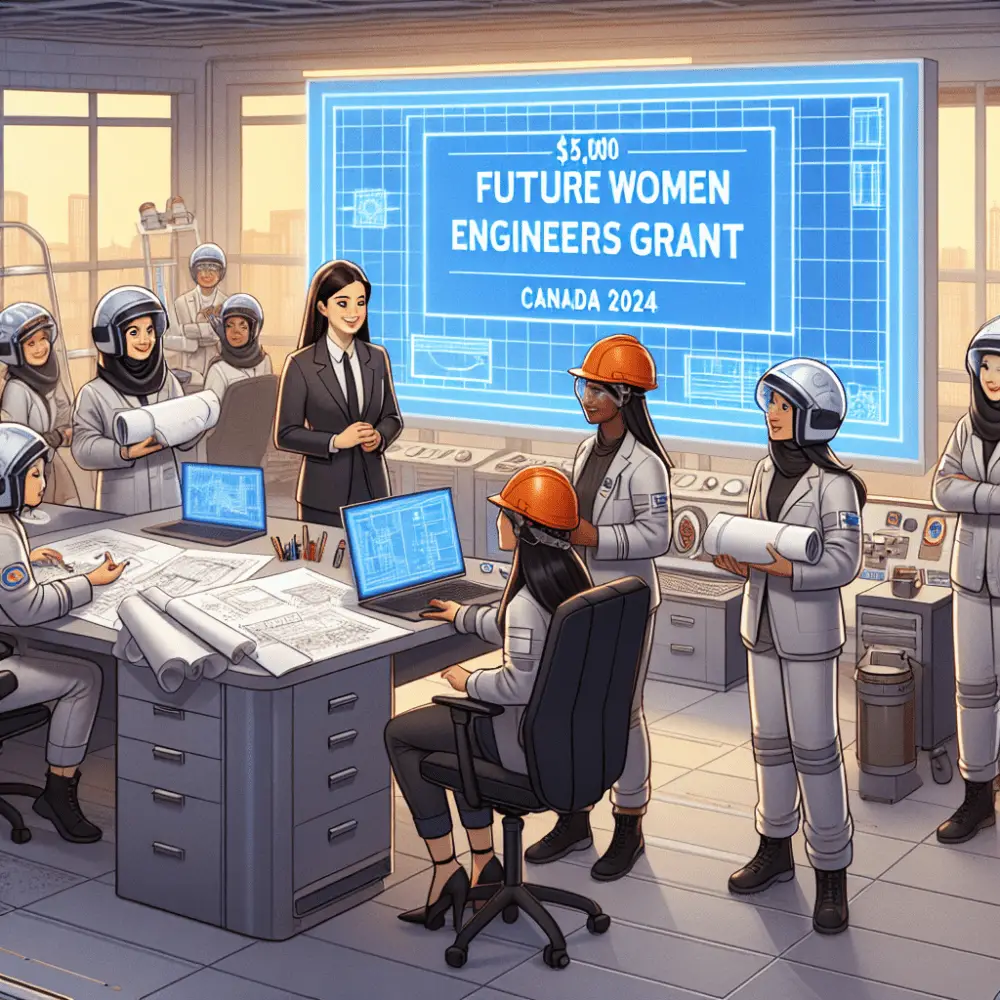 5,000 Future Women Engineers Grant Canada 2024