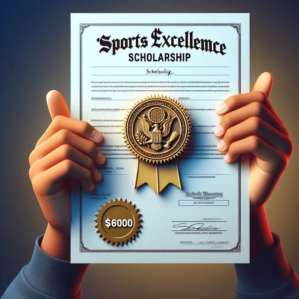 $6000 Sports Excellence Scholarship in USA, 2024