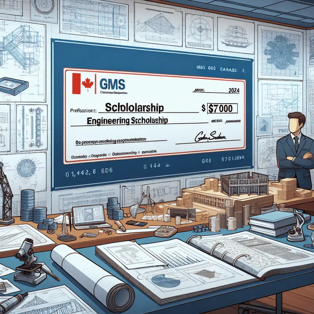 $7000 GMS Engineering Scholarship Canada 2024