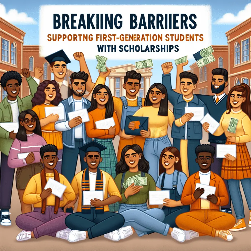 Breaking Barriers: Supporting First-Generation Students with Scholarships