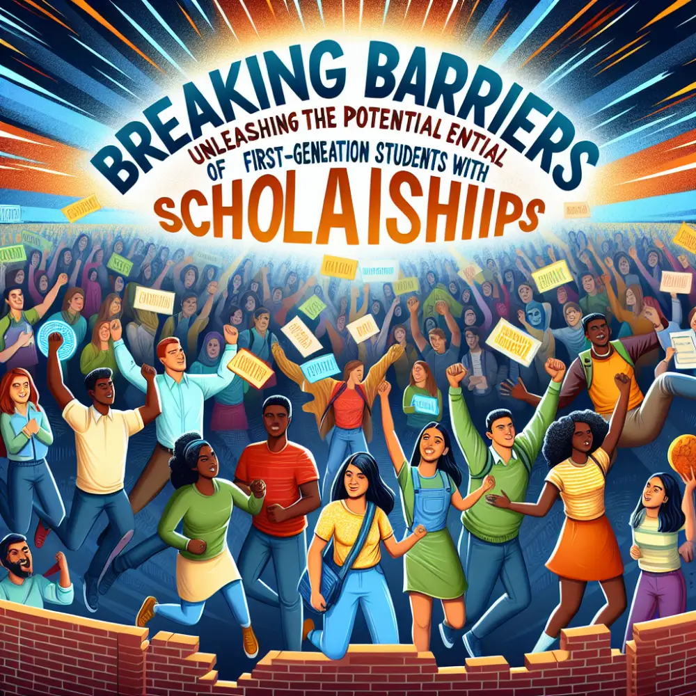 Breaking Barriers: Unleashing the Potential of First-Generation Students with Scholarships