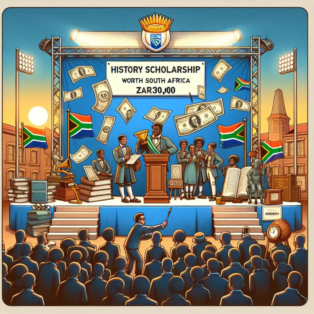 History Scholarship of ZAR30,000 in South Africa, 2024