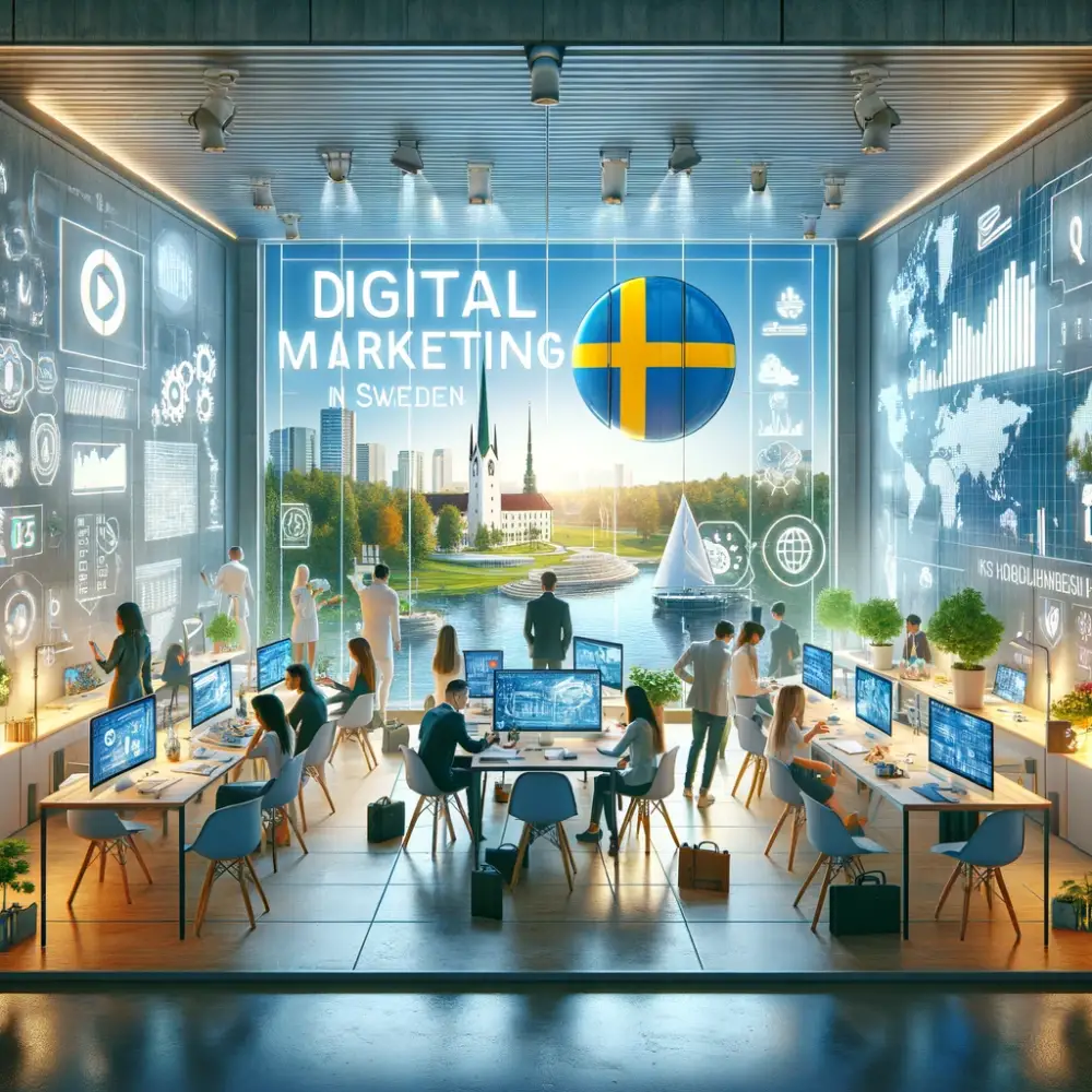 Visualizing the concept of a Digital Marketing Scholarship in Sweden