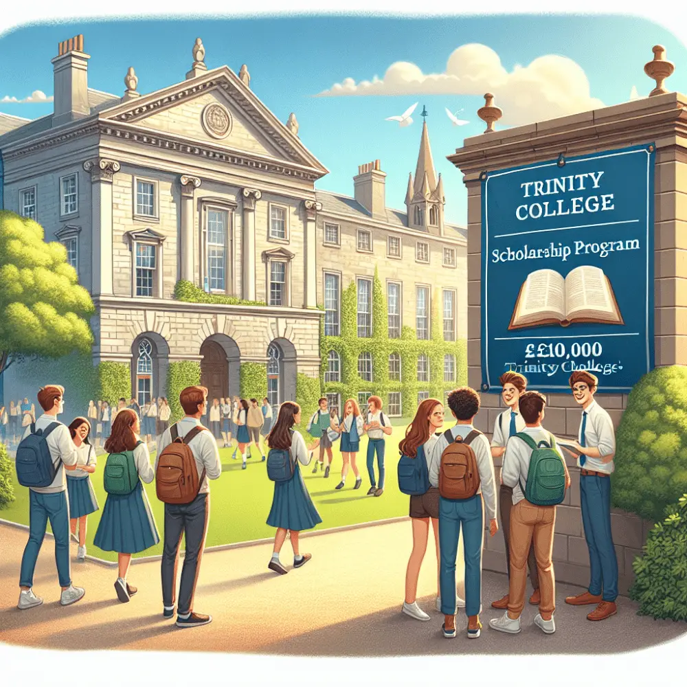 £10,000 Trinity College Scholarship Program in Ireland, 2024