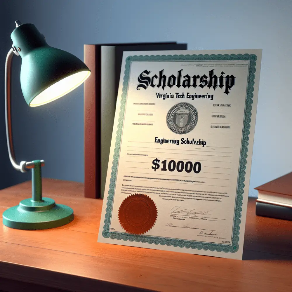 $10000 Virginia Tech Engineering Scholarship, USA, 2024