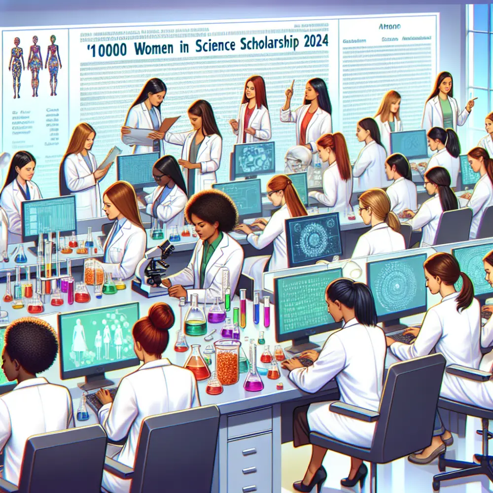 10000 Women in Science Scholarship USA 2024