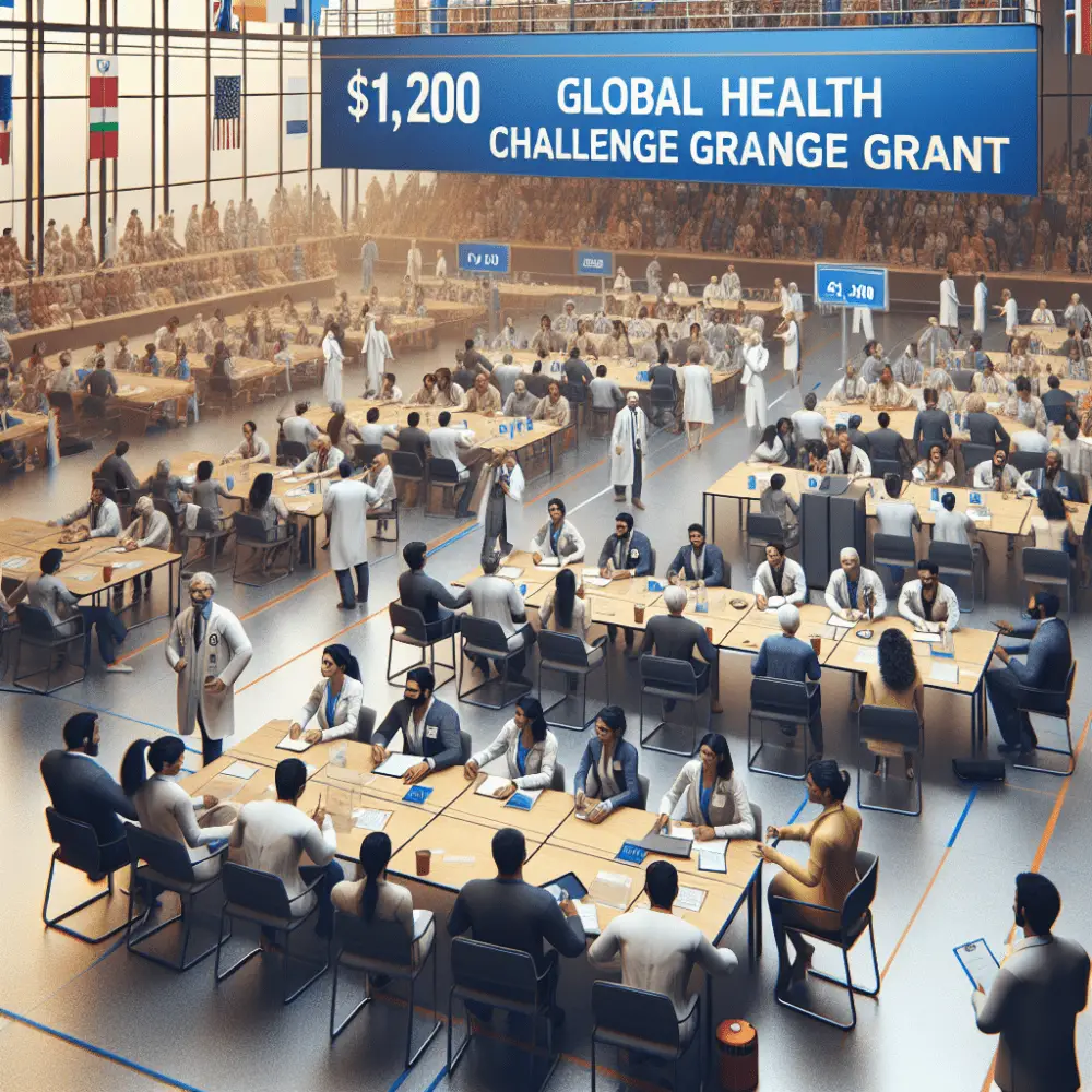 $1,200 Global Health Challenge Grant in India, 2024