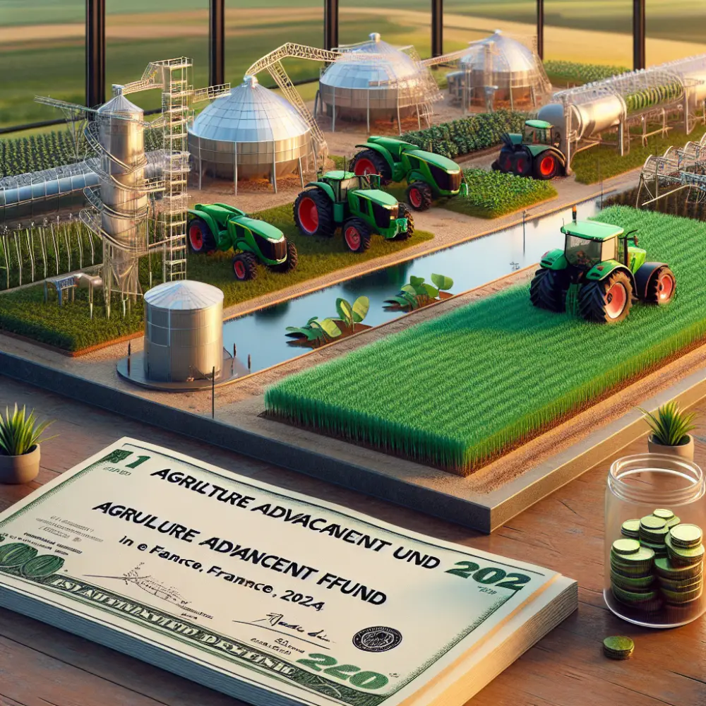 $12,000 Agriculture Advancement Fund, France, 2024