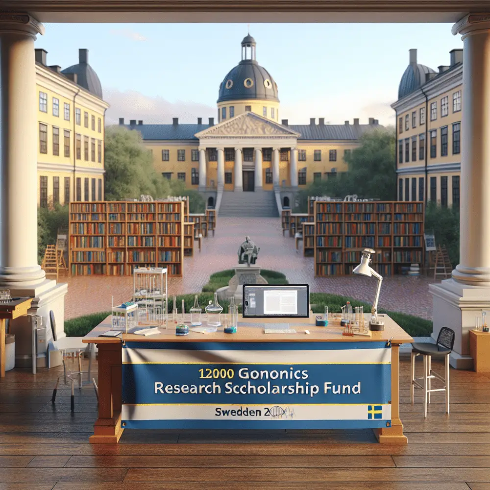 $12000 Genomics Research Scholarship Fund, Sweden 2024