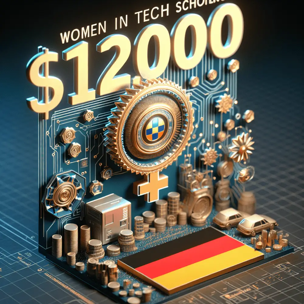 $12,000 Women in Tech Scholarship in Germany, 2024