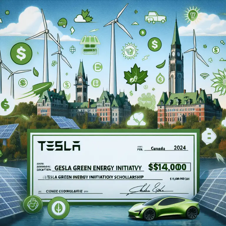 $14,000 Tesla Green Energy Initiative Scholarship in Canada, 2024 ...