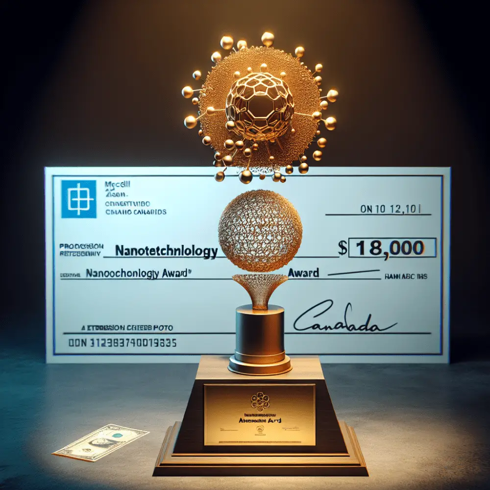 $18000 McGill Nanotechnology Research Award Canada