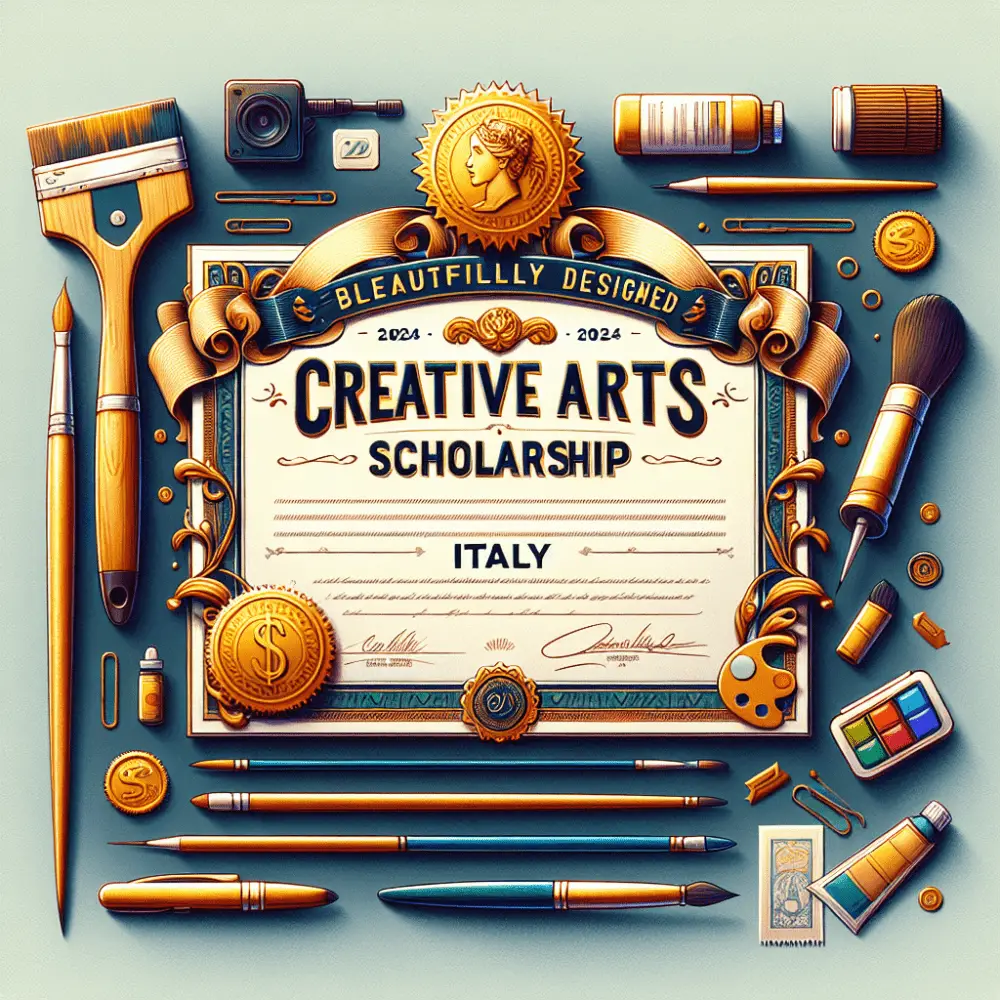 2000 Creative Arts Scholarship Italy 2024 