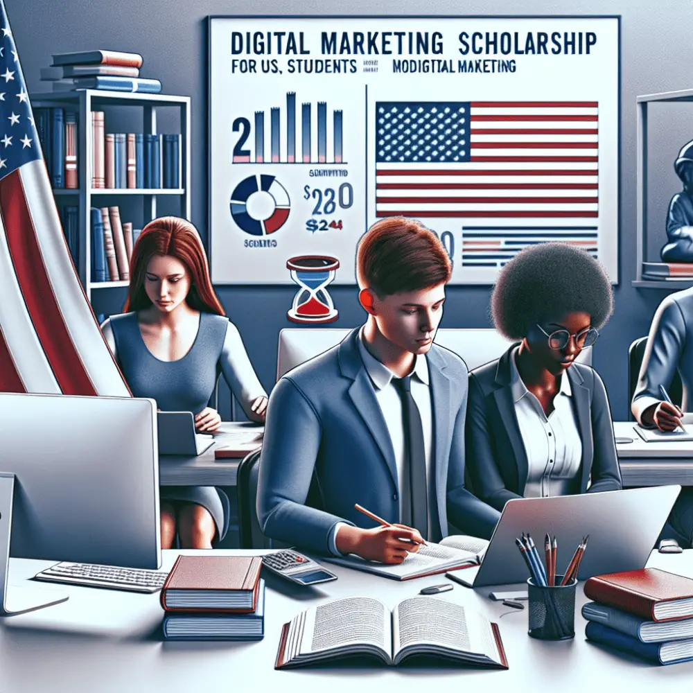 $2000 Digital Marketing Scholarship for US Students, 2024