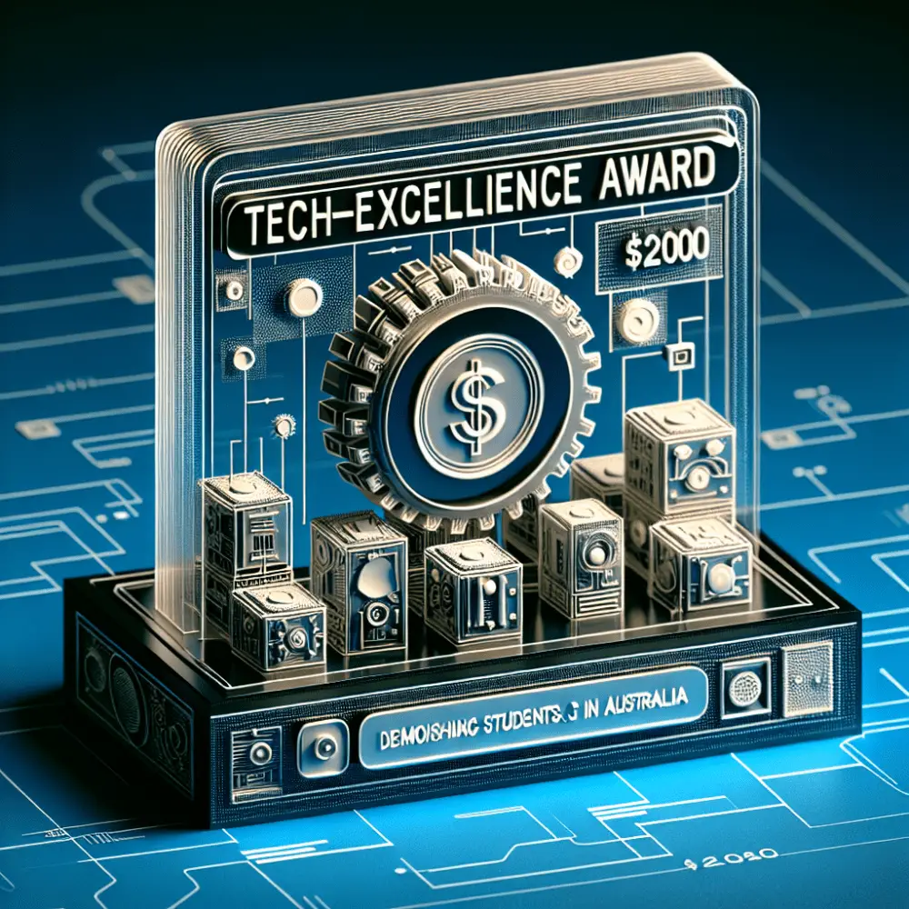 $2000 Tech-Excellence Award for STEM students, Australia 2024